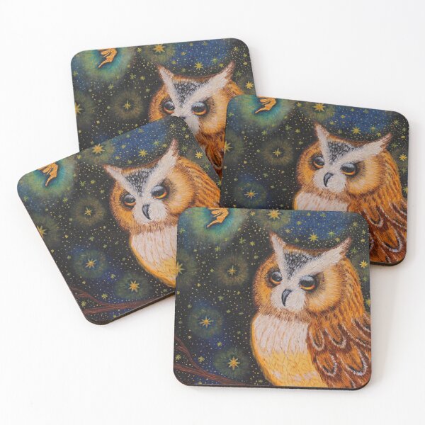 Item preview, Fantasy owl art designed and sold by fantasyartbyowl.