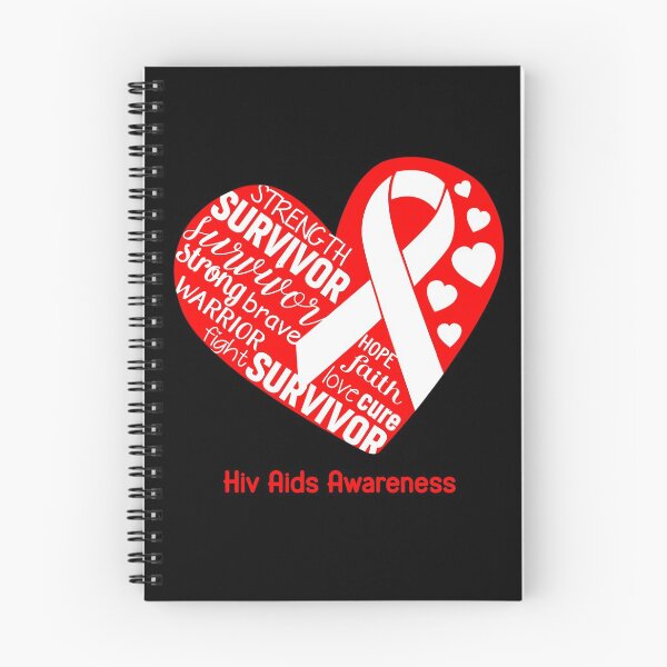 Item preview, Hiv Aids Heart Support Hiv Aids Warrior Fighting designed and sold by GennieShop.