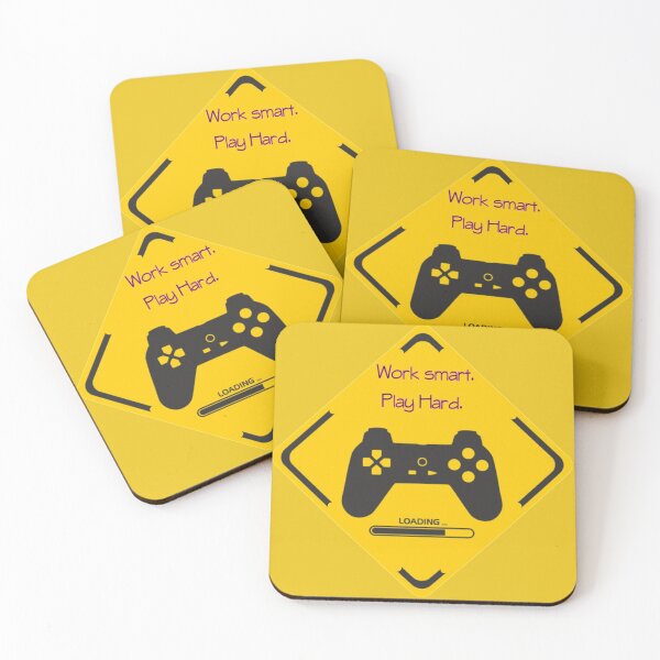 Item preview, Work Smart Play Hard designed and sold by mohamedalso.