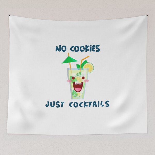 Item preview, No cookies just cocktails designed and sold by art-fox.
