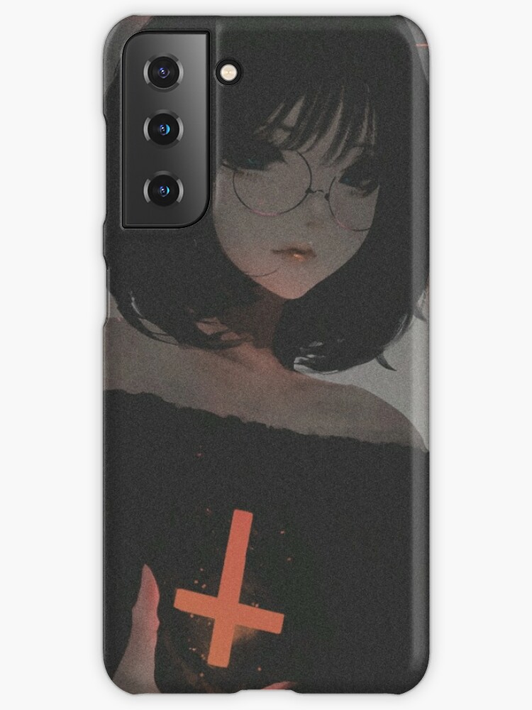 Aesthetic Anime Girl Pfp ,SAD JAPANESE ANIME AESTHETIC Clock for Sale by  Hbelmous