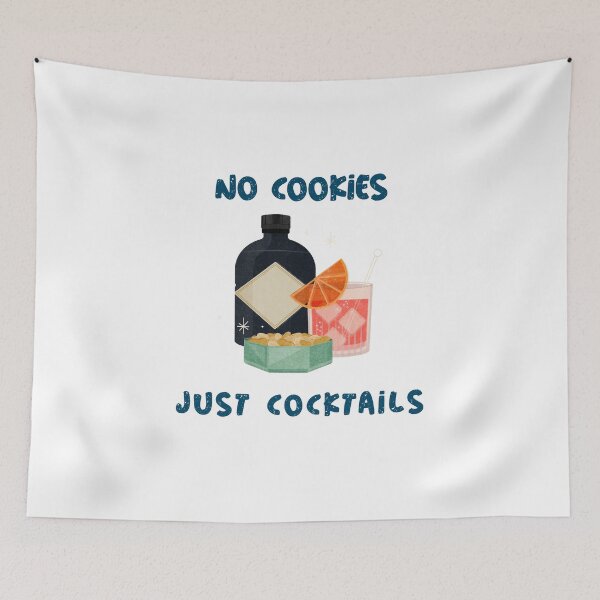 Item preview, No cookies just cocktails designed and sold by art-fox.