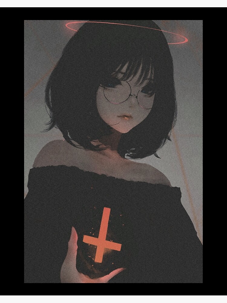 Aesthetic Anime Girl Pfp ,SAD JAPANESE ANIME AESTHETIC | Poster