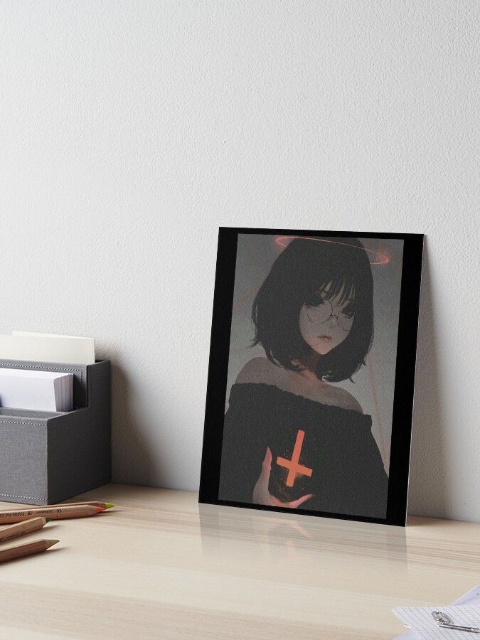 Aesthetic Anime Girl Pfp ,SAD JAPANESE ANIME AESTHETIC Hardcover Journal  for Sale by Hbelmous