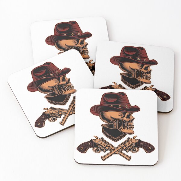 Item preview, Skull Cowboy Pistols - Burnt designed and sold by artorno.