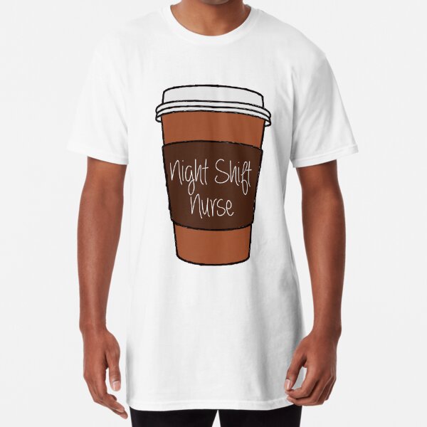 Night Shift But First Coffee Funny Graveyard Shift' Women's T-Shirt