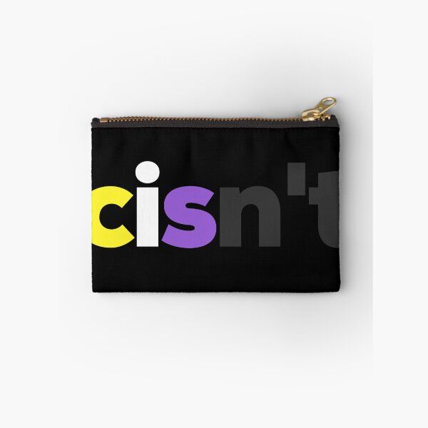 Item preview, Cisnt For Me. Nonbinary Pride designed and sold by Subtle Pride Shop.