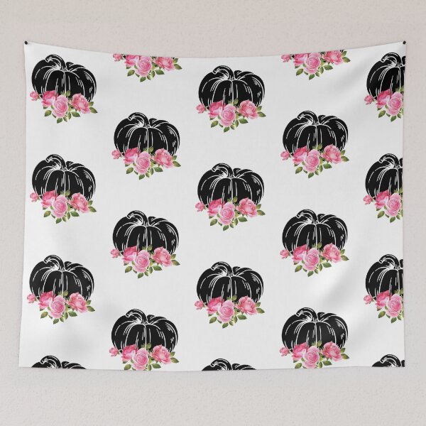 Item preview, Goth Pumpkin with Roses  designed and sold by gillys.