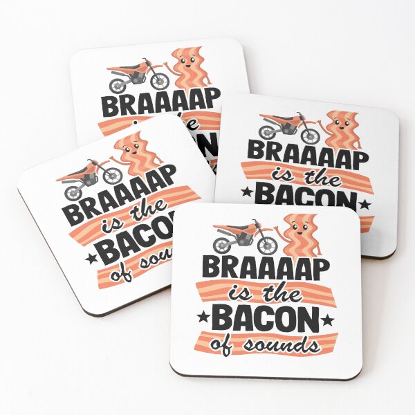 Item preview, Braaaap Is The Bacon Of Sounds Funny Motocross designed and sold by Stronzi.