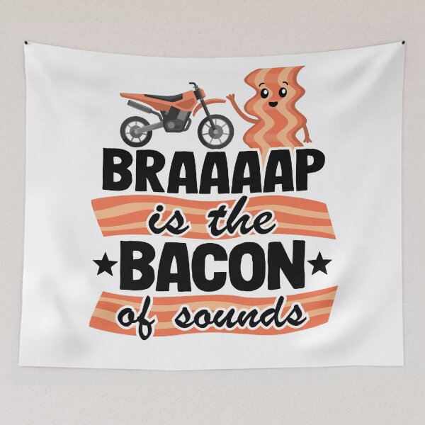 Item preview, Braaaap Is The Bacon Of Sounds Funny Motocross designed and sold by Stronzi.