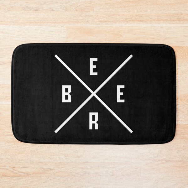 Item preview, BEER / X / Hipster Logo / White designed and sold by in-vectors.