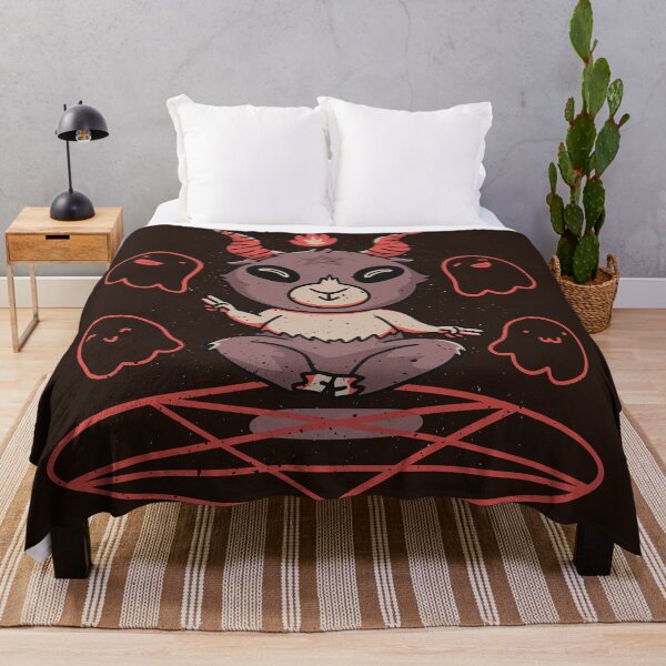 Artikelvorschau, Cute Baphomet Meditating Into Pentagram entworfen und verkauft von SLAG-Creative.