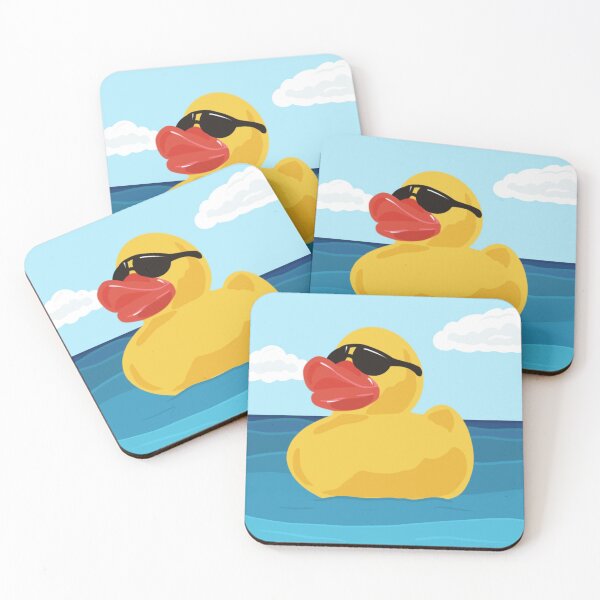 Item preview, Yellow Rubber Duck in Sunglasses designed and sold by NattyDesigns.