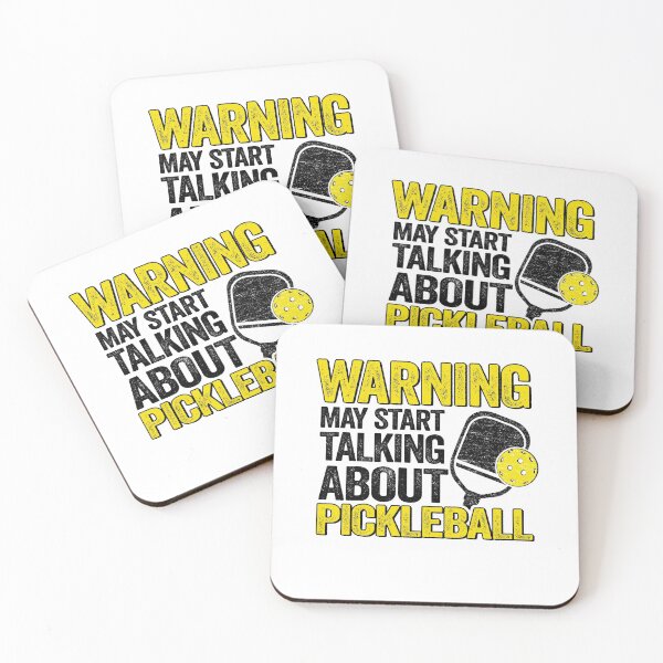 Item preview, Warning May Start Talking About Pickleball Funny Pickleball designed and sold by Stronzi.