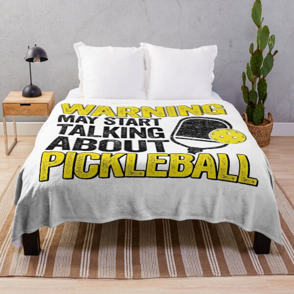 Item preview, Warning May Start Talking About Pickleball Funny Pickleball designed and sold by Stronzi.