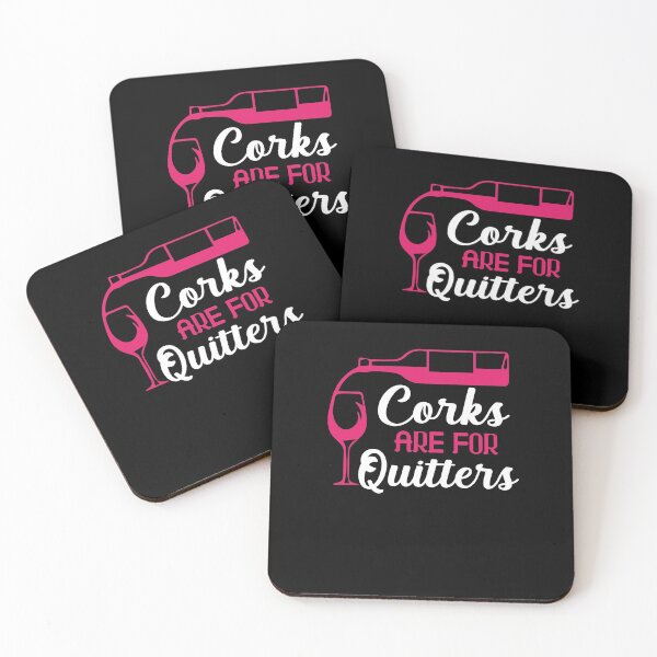 Item preview, Corks Are For Quitters T-Shirt, Group Drinking Wine Shirt, Drinking Shirt, Bachelorette Shirts, Winery Trips Shirts, Drinking Squad Shirt designed and sold by UrbanJupiter1.