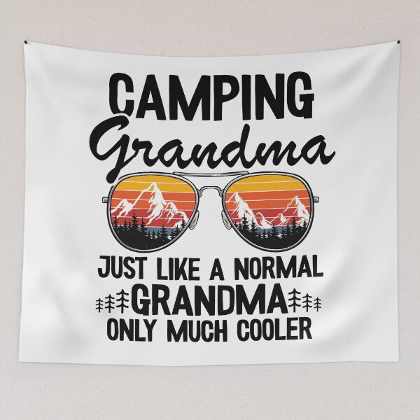 Item preview, Camping Grandma Just Like A Normal Grandpa Only Much Cooler Funny Camping designed and sold by Stronzi.