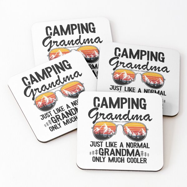 Item preview, Camping Grandma Just Like A Normal Grandpa Only Much Cooler Funny Camping designed and sold by Stronzi.