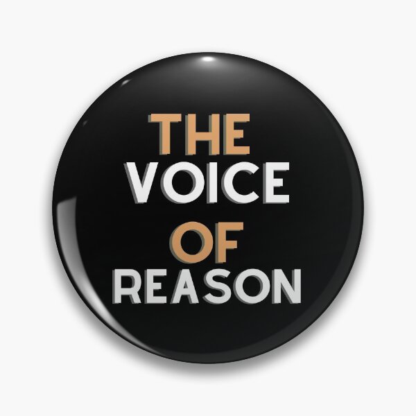 Item preview, Voice of Reason,Text Based Design  designed and sold by yourcherryguy.
