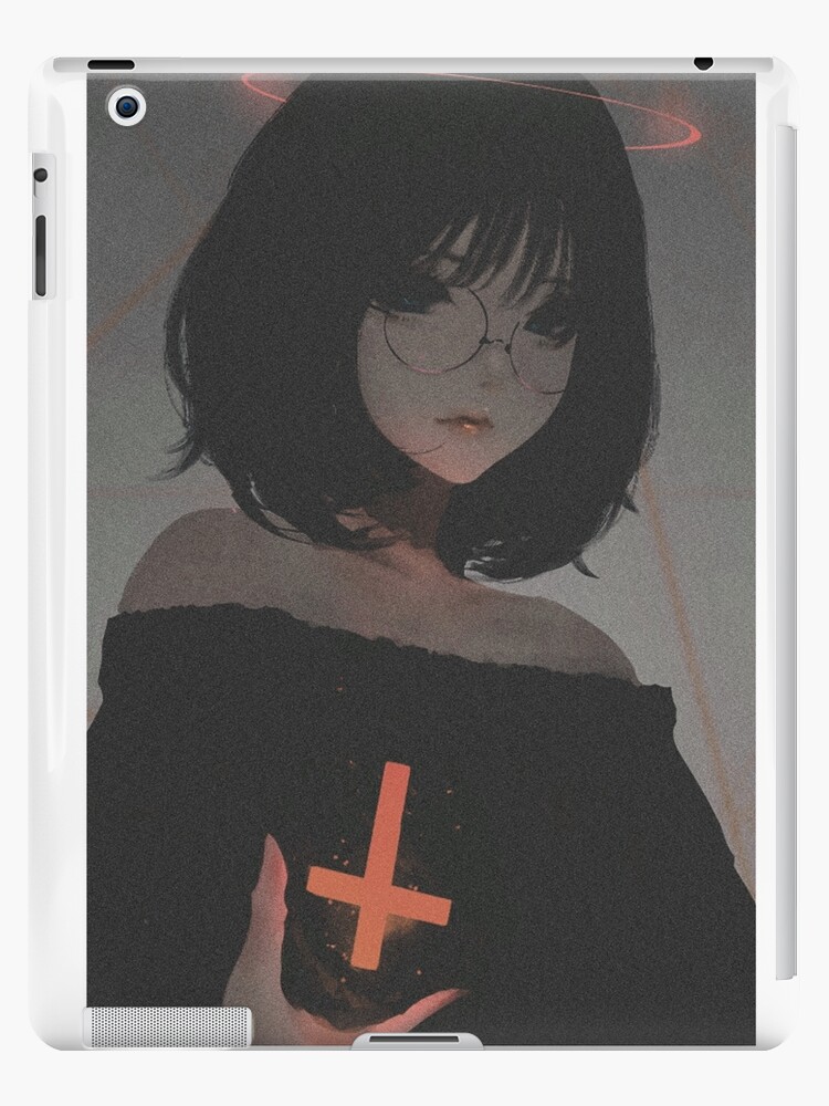 Aesthetic Anime Girl Pfp ,SAD JAPANESE ANIME AESTHETIC | iPad Case & Skin