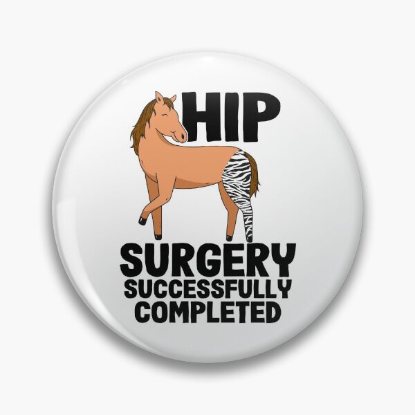 Item preview, Hip Surgery Successfully Completed Horse Zebra Leg designed and sold by Stronzi.