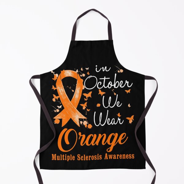 Item preview, In October We Wear Orange Ribbon Multiple Sclerosis Awareness designed and sold by largellie.