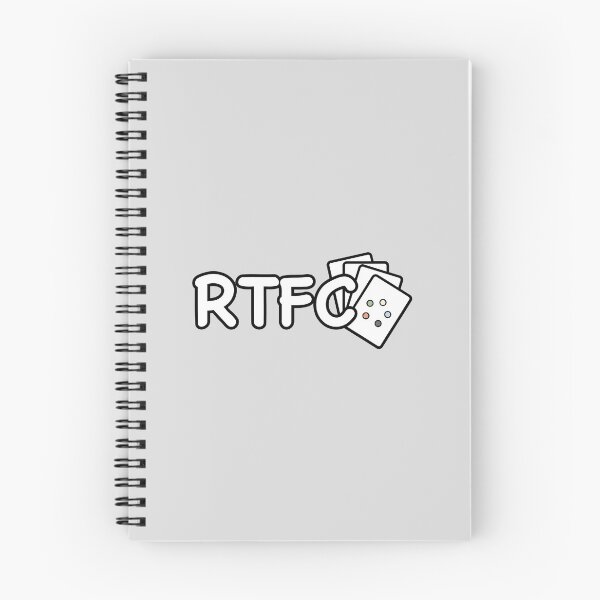 Item preview, RTFC | Read the f* card | Magic the gathering designed and sold by thanksgeek.