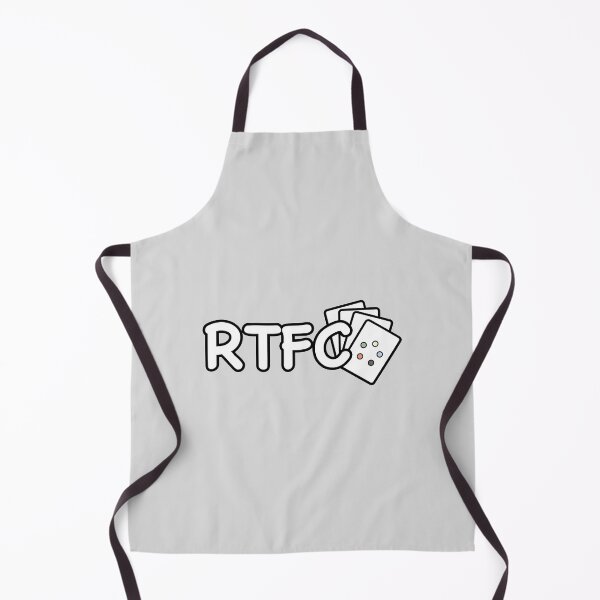 Item preview, RTFC | Read the f* card | Magic the gathering designed and sold by thanksgeek.
