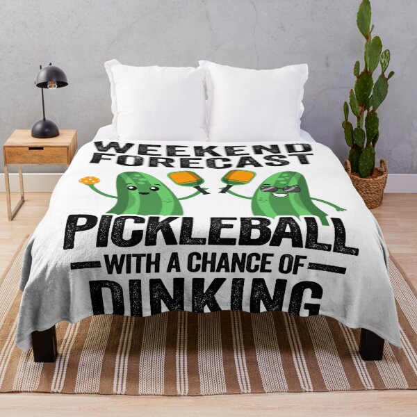 Item preview, Weekend Forecast Pickleball With A Chance Of Dinking Funny Pickleball designed and sold by Stronzi.