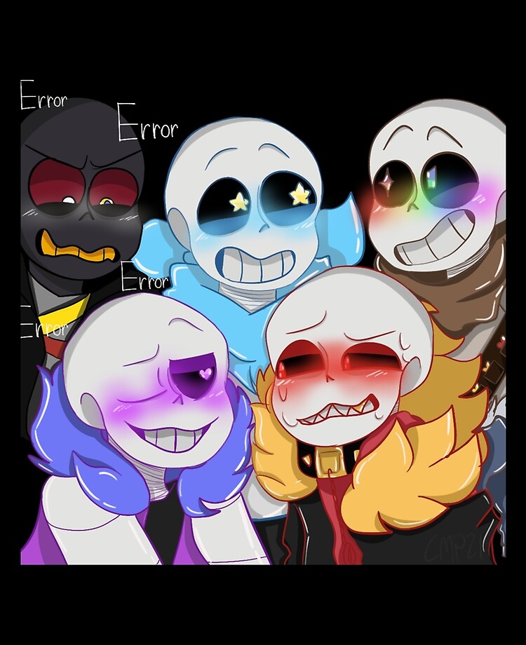 AU Sans Underswap Ink Underfell Error Underlust Laptop Skin for Sale by  BallOfSunshine