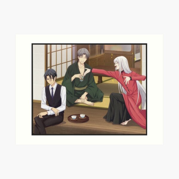 "CHARACTERS FRUITS BASKET" Art Print for Sale by KOKOROWAIFU Redbubble