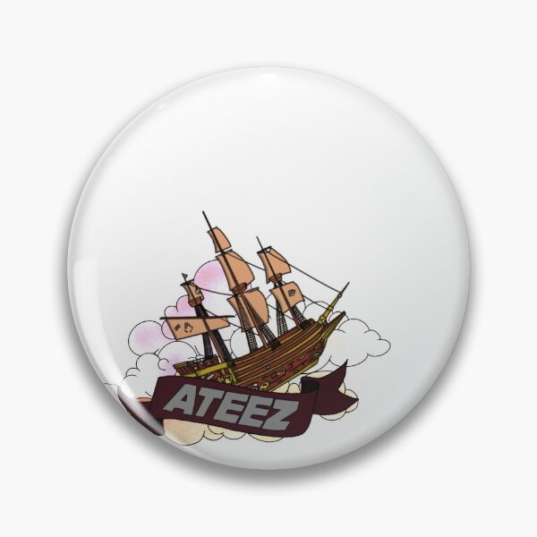 Item preview, Ateez Pirate king Atiny clouds designed and sold by Artlovekpop.