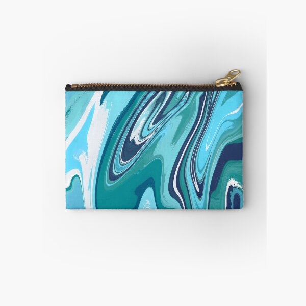 Item preview, Blueish green abstract pattern designed and sold by Cattigal.