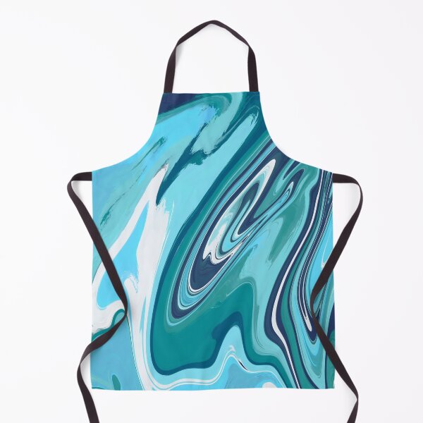 Item preview, Blueish green abstract pattern designed and sold by Cattigal.