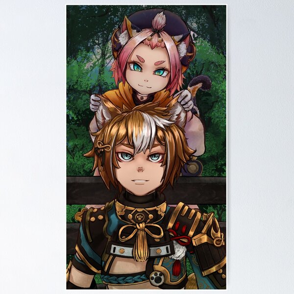Item preview, Diona and Gorou  designed and sold by Itselfsearcher.