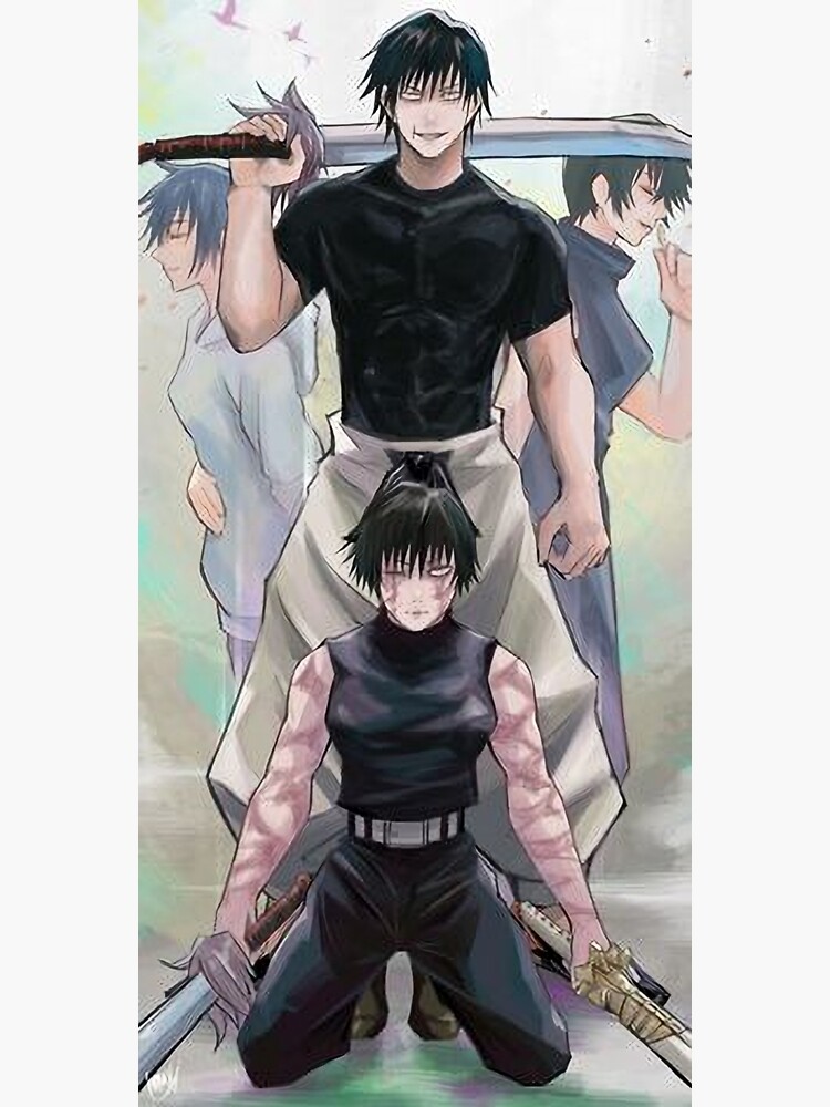 Pegatina «Toji Fushiguro, Maki Zenin y Mai Zenin» de Ricardo-Vale | Redbubble