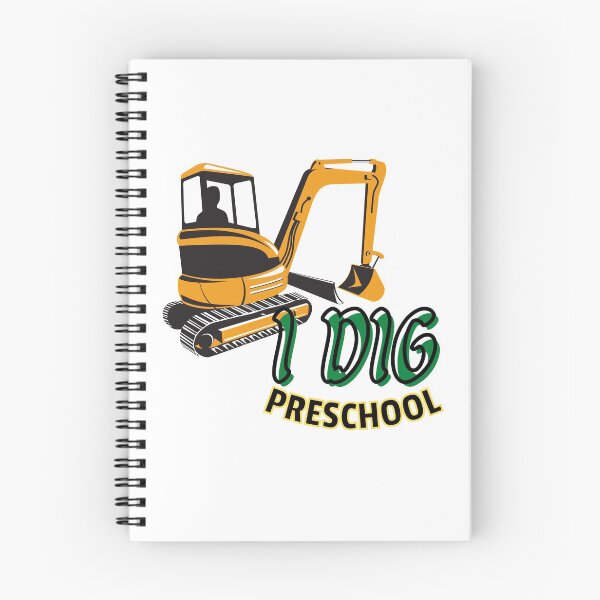 Item preview, I Dig Preschool designed and sold by springflow.