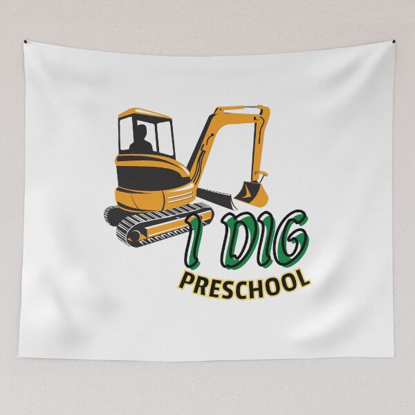 Item preview, I Dig Preschool designed and sold by springflow.