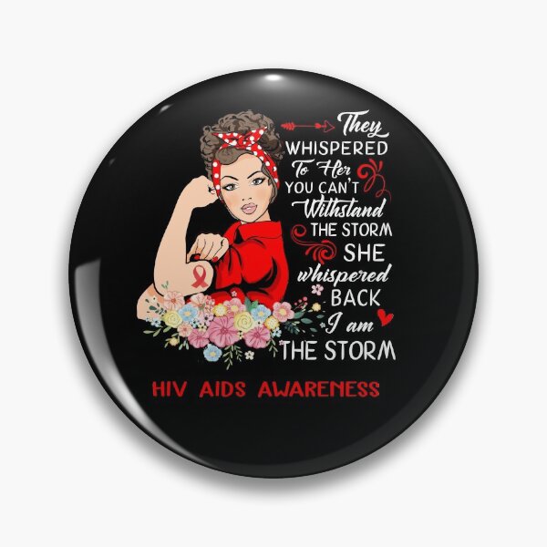 Item preview, I Am The Storm Hiv Aids Awareness designed and sold by Brad-FI.