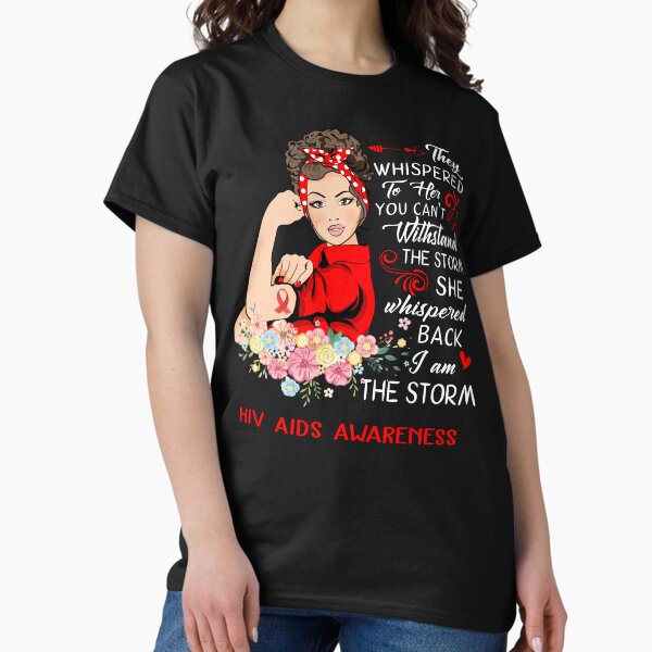 Item preview, I Am The Storm Hiv Aids Awareness designed and sold by Brad-FI.