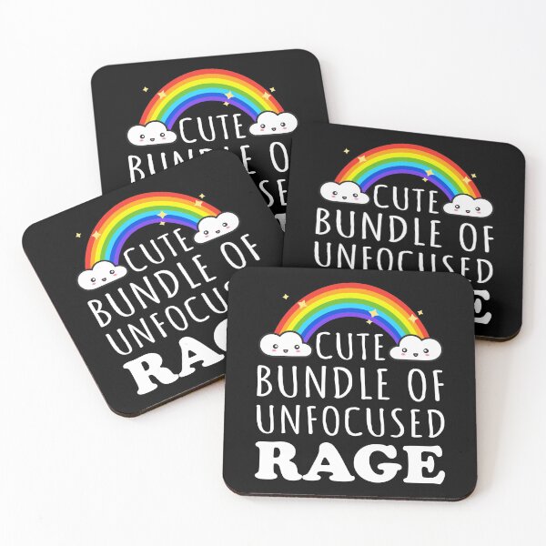 Item preview, Cute Bundle Of Unfocused Rage I designed and sold by Lemon Pepper.