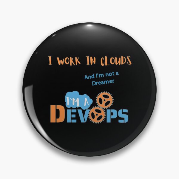 Item preview, DevOps Working in Clouds - IT Nerd Black designed and sold by IrinchiDE.