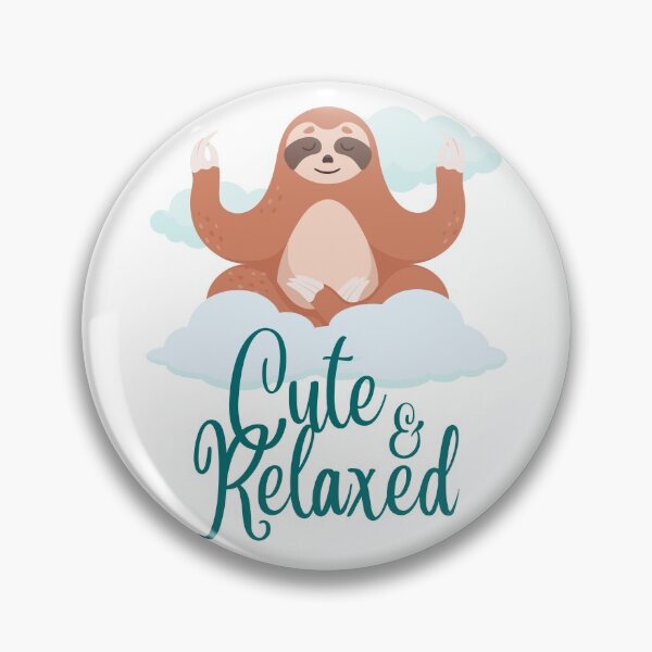 Item preview, Cute And Relaxed Sloth in the Clouds designed and sold by IslandDrip.