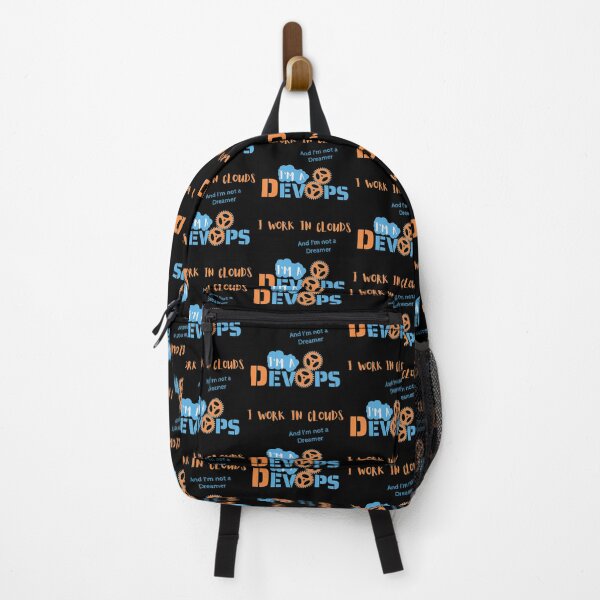 Item preview, DevOps Working in Clouds - IT Nerd Black designed and sold by IrinchiDE.