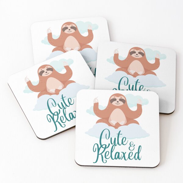 Item preview, Cute And Relaxed Sloth in the Clouds designed and sold by IslandDrip.