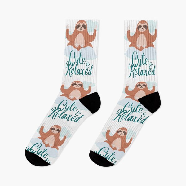 Item preview, Cute And Relaxed Sloth in the Clouds designed and sold by IslandDrip.