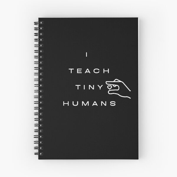 Item preview, I teach Tiny Humans Text Based Classic  designed and sold by yourcherryguy.