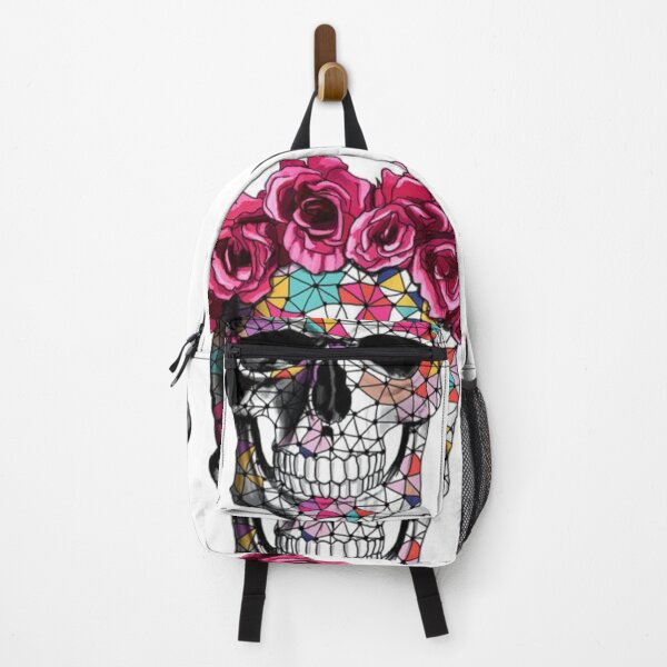 Item preview, colourful design of a skull with Roses..... designed and sold by VIVEK KUMAR RAI.