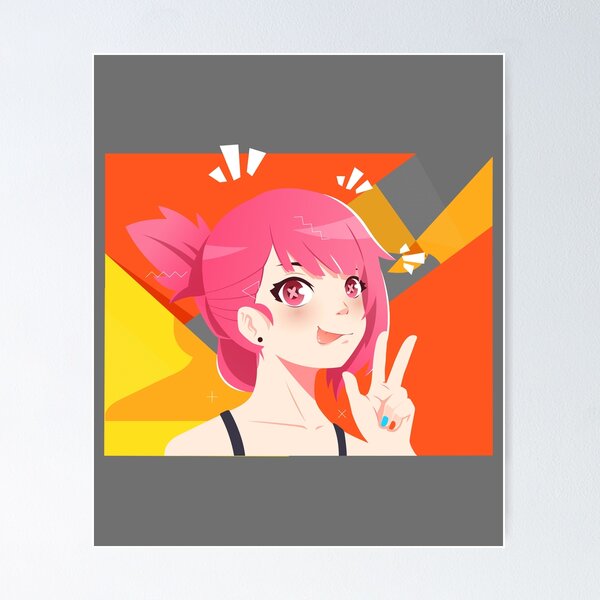 Aesthetic Anime Girl Pfp Poster for Sale by WhoDidIt