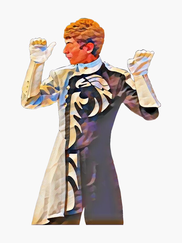 "Collins Hill High School Drum Major" Sticker for Sale by maritherox